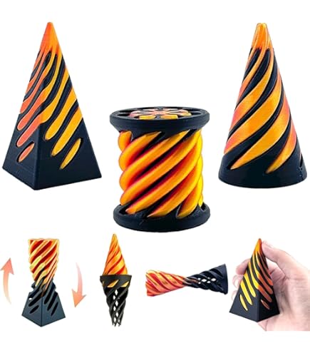 Amazon.co.jp: インポッシブルピラミッドパススルー彫刻、パス 円錐形